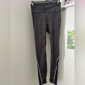 Fabletics Black Patterned Leggings